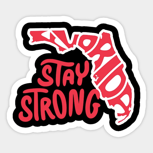 Florida Strong Sticker by Sabkk